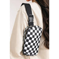 Checkered Crossbody Bag