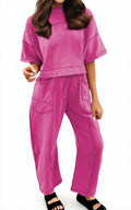 Boxy Tee and Barrel Pants Set