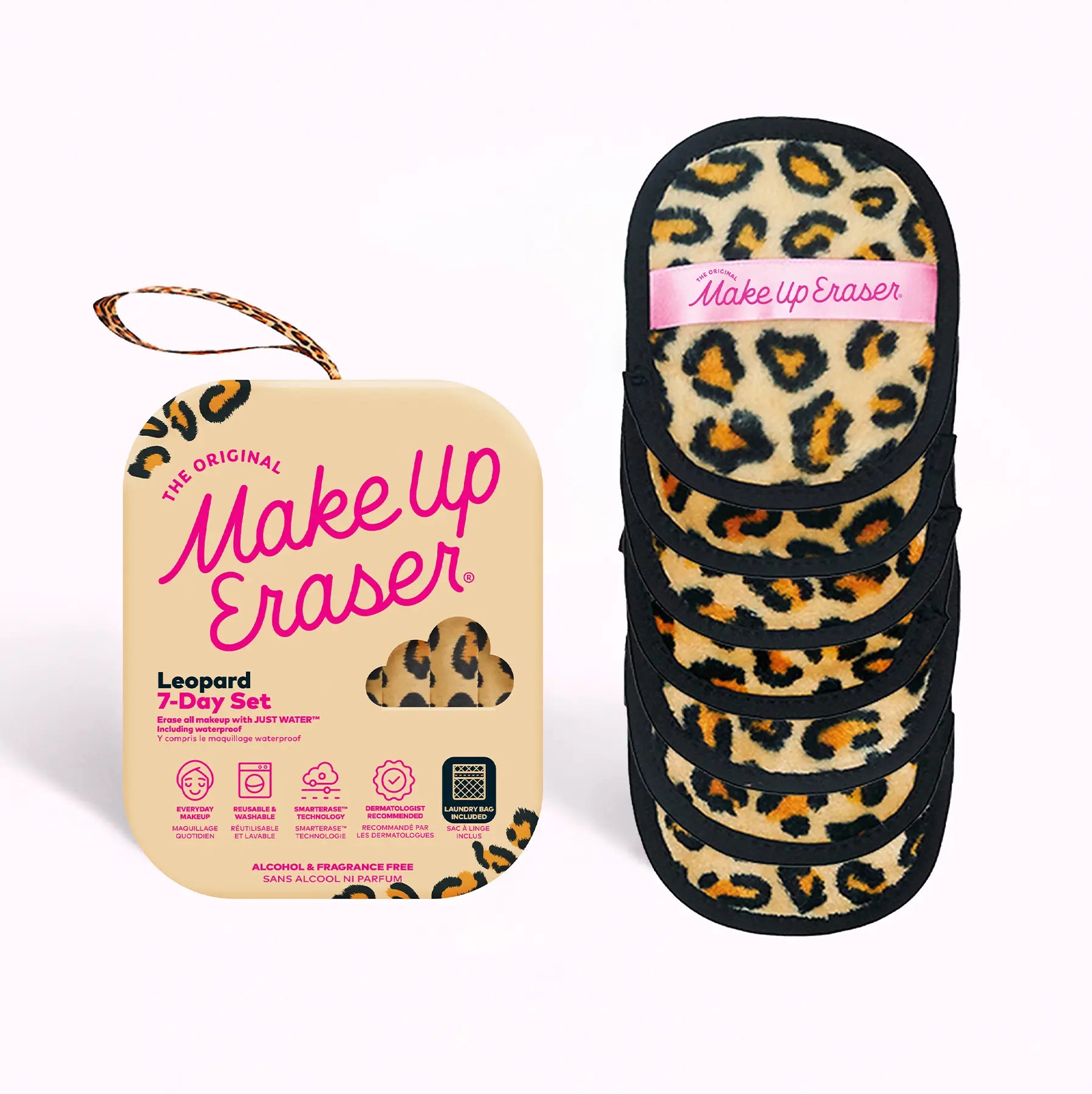 7-Day Leopard Makeup Erasers