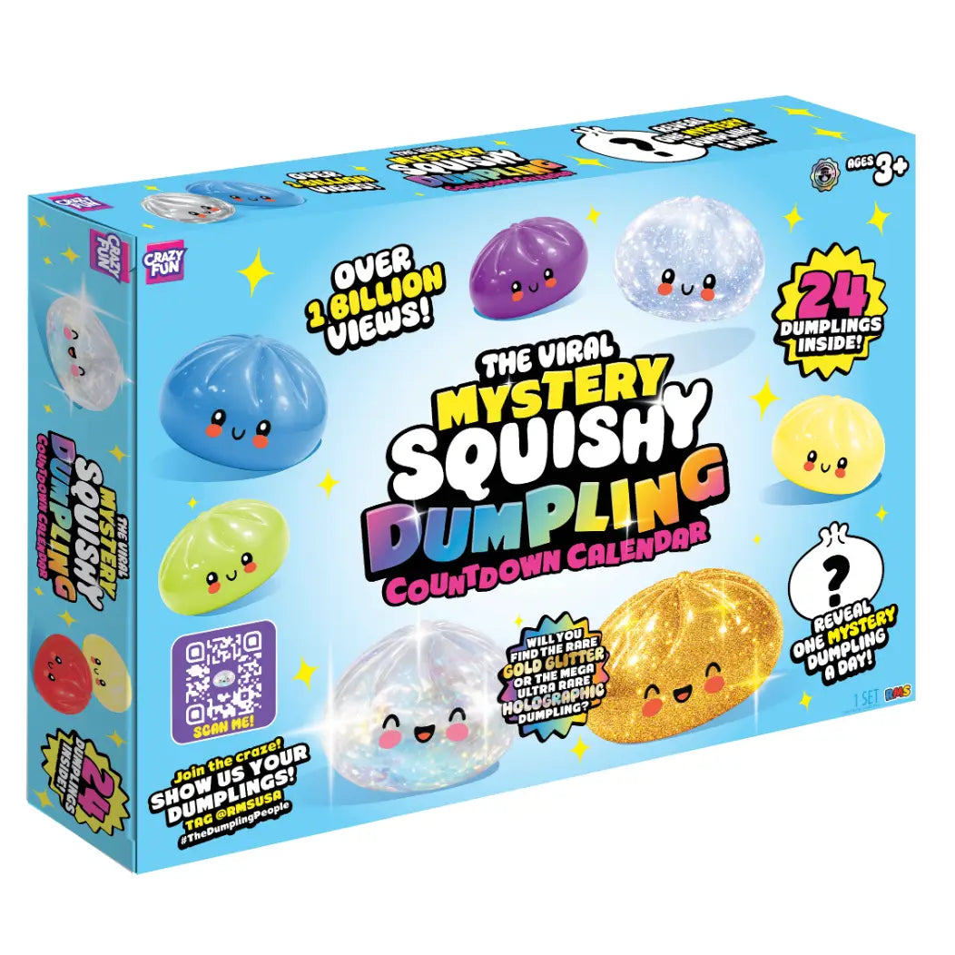 RMS® Crazy Fun™ Mystery Squishy Dumpling Countdown Calender