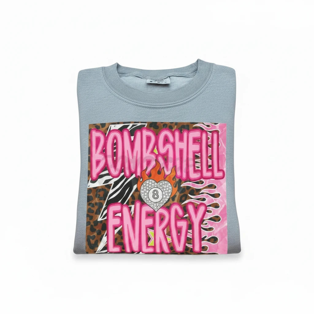 Bombshell Energy Animal Print T-Shirt