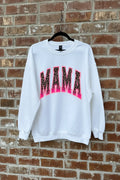 Mama Cheetah Flame Sweatshirt