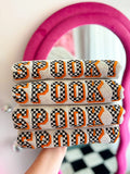 Spooky Checkered Halloween Sweatshirt