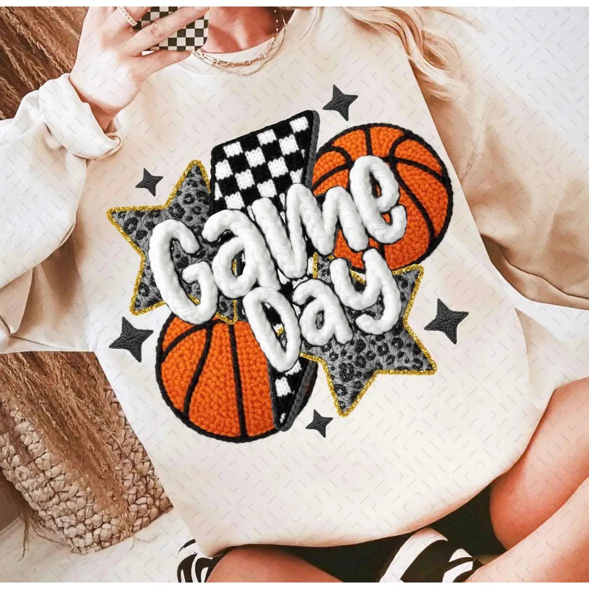 Basketball Game Day Sweatshirt