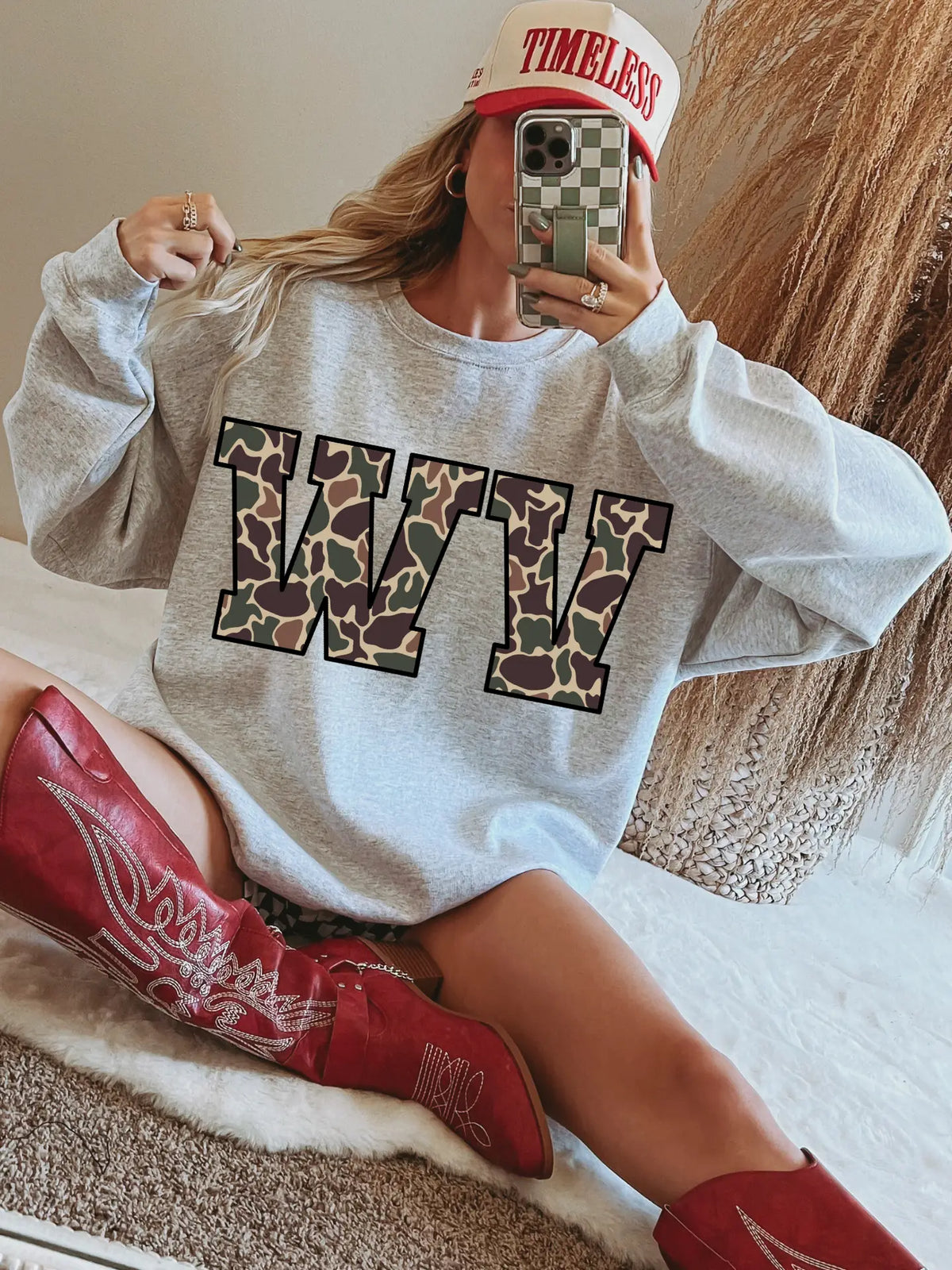 WV Camo Sweatshirt