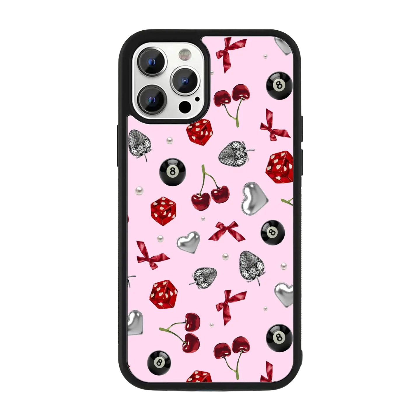 Magnetic Cherry iPhone Case
